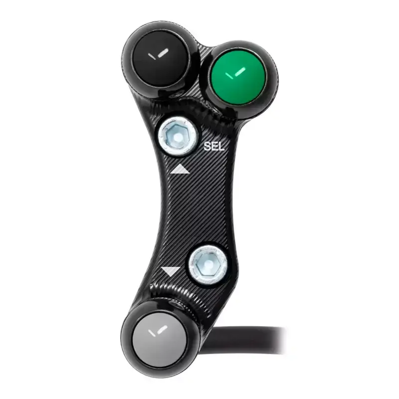 Solange Der Vorrat Reicht Interruptor de manillar IZQUIERDO RACING JETPRIME KAWASAKI ZX-6R 2024