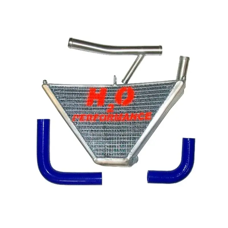RADIADOR DE AGUA ADICIONAL TROFEO CURVO RENDIMIENTO H2O HONDA CBR 600 RR 07-12 Kostenfreie Lieferung