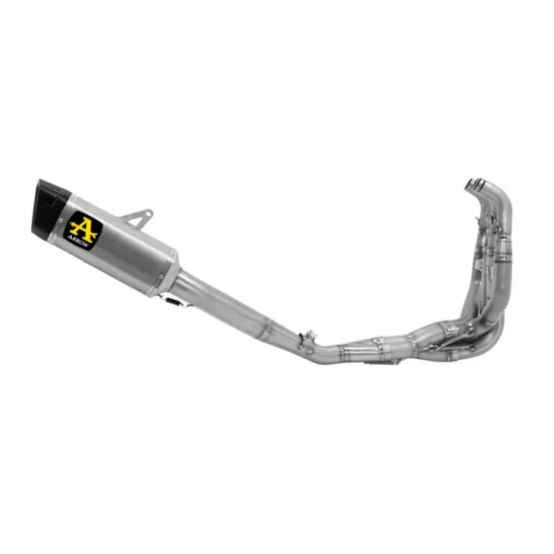 Escape completo ARROW Pista no homologado en titanio con colectores en titanio para KAWASAKI ZX-6R / 636 24-25 Heißes Angebot