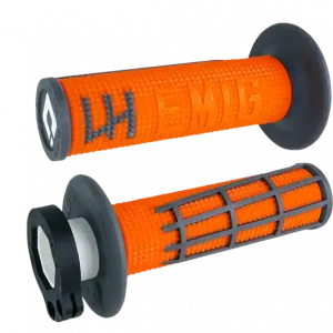 Ausverkauf Odi Emig Lock-On 2.0 Griffe Orange Graphite