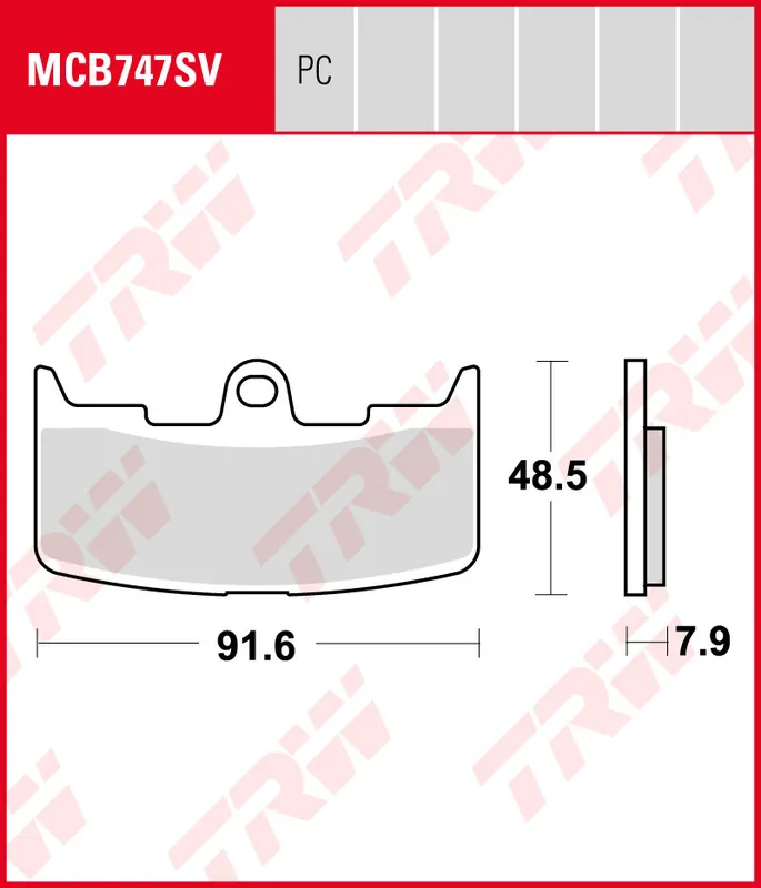 Top-Angebot Buell XB-9R 984 Firebolt, Bj. 02-07, XB1, Bremsbeläge vorne, TRW Lucas MCB747SV, Sinter Street