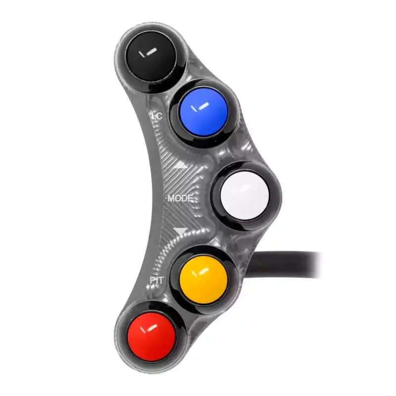 Piña Izquierda Racing 5 botones Jetprime HONDA CBR 1000 RR FIREBLADE SP 2017-2019 TITANIO Must-Have