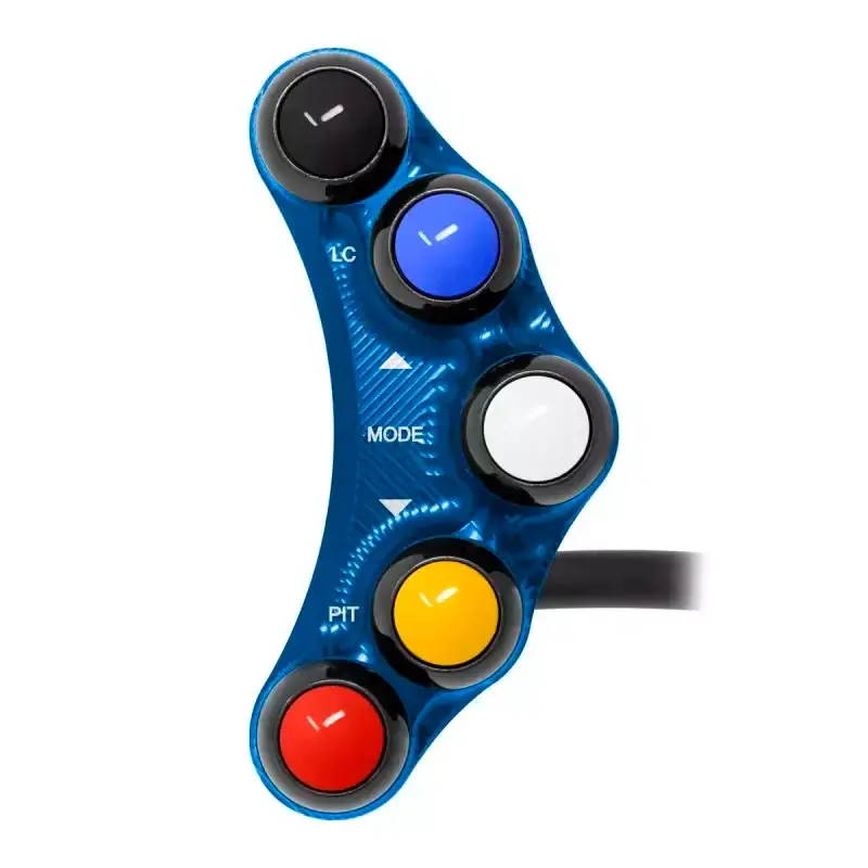 Piña Izquierda Racing 5 botones Jetprime HONDA CBR 1000 RR FIREBLADE SP 2017-2019 AZUL Preiswert