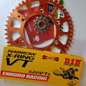 Direkt Vom Hersteller X-Ring Kettenkit Orange KTM SX, SXF, EXC 125, 250, 300, 350, 450, 500, 525, 530