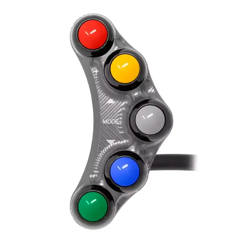 Saisonangebot Interruptor de manillar izquierdo JETPRIME Racing para DUCATI PANIGALE V4 TITANIO