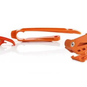 Acerbis Kettenführung + Schwingenschleifer Set Orange KTM EXC/EXC-F/TPI 250, 300, 350, 450, 500 2017- Kracherpreis