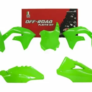 Racetech Plastik Kit Neongrün Kawasaki KXF 450 2019- / 250 2021- Abverkauf