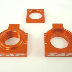 Kettenspanner Achsblöcke Orange KTM SX, SXF 125, 250, 350, 450 2013- Preisknaller