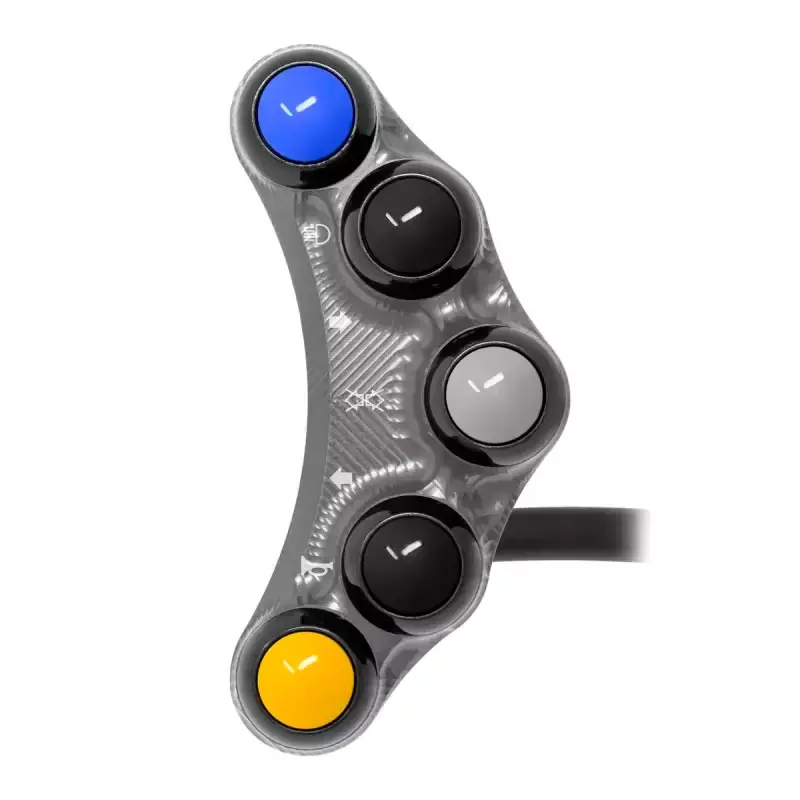 Piña Izquierda carretera 8 botones JETPRIME BMW S 1000 RR / M 1000 RR TITANIO Sofort Bestellen