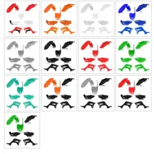 Acerbis Full Plastik Kit Honda CRF 110F 2019- Highlight