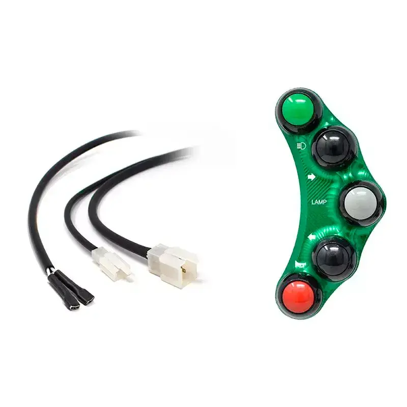 Sonderaktion Piña Izquierda 5 botones JETPRIME KAWASAKI NINJA 400 2018-2024 VERDE