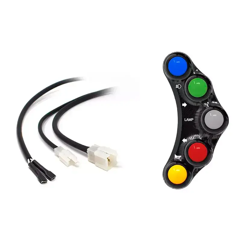 Top-Angebot Piña Izquierda 5 botones JETPRIME KAWASAKI NINJA 400 2018-2024