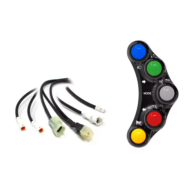 Piña Izquierda Racing 7 botones Jetprime KAWASAKI ZX-10R 2019-2020 Sofort Bestellen