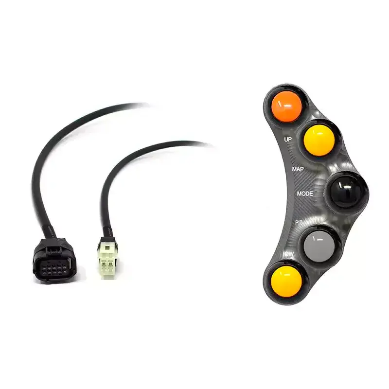 Direkt Vom Hersteller Piña Izquierda Racing 5 botones Jetprime YAMAHA YZF-R1 / M 2015-2019 TITANIO