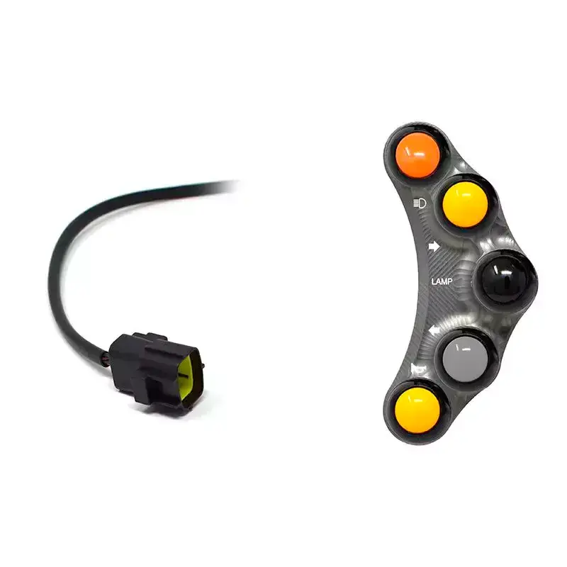 Ausverkauf Piña Izquierda Racing 7 botones Jetprime DUCATI 848 TITANIO