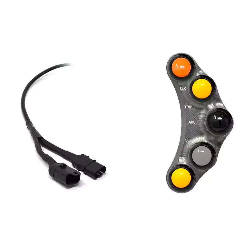 Piña Izquierda Racing 7 botones Jetprime BMW S 1000 RR / HP4 2009-2014 TITANIO Angebot