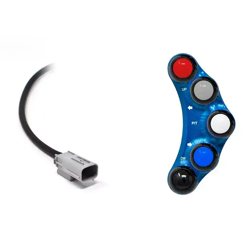 Piña Izquierda Racing 7 botones Jetprime APRILIA RS 660 AZUL Top-Preis