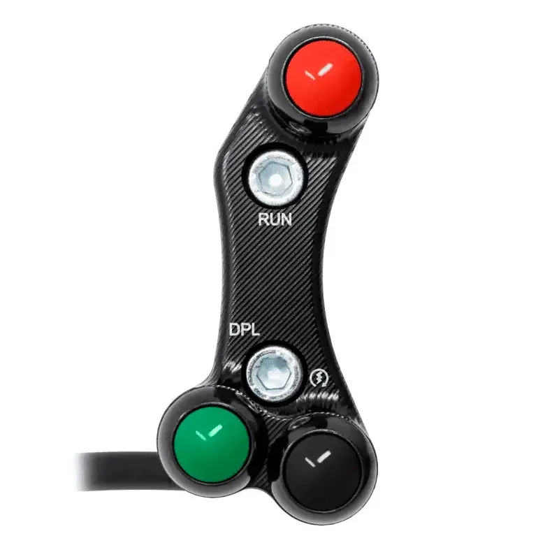 Interruptor Manillar Derecho JETPRIME 3 botones DUCATI PANIGALE V4 / S 2018/2024 Markenprodukt