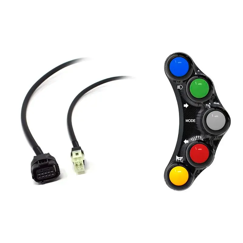 Piña Izquierda Carretera/Calle 5 botones Jetprime APRILIA RSV4 09-16 Neue Kollektion