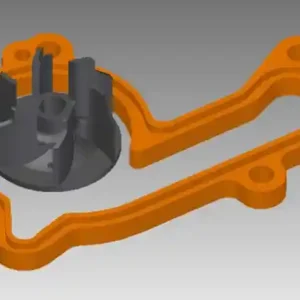 Oversize Wasserpumpen-kit KTM SXF 450 2016-2018 / EXC-F 450, 500 2017-2019 Beliebt