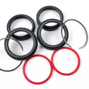 Schneller Versand Original Gabeldichtsatz WP48 Rot KTM, Husqvarna, Husaberg, Sherco