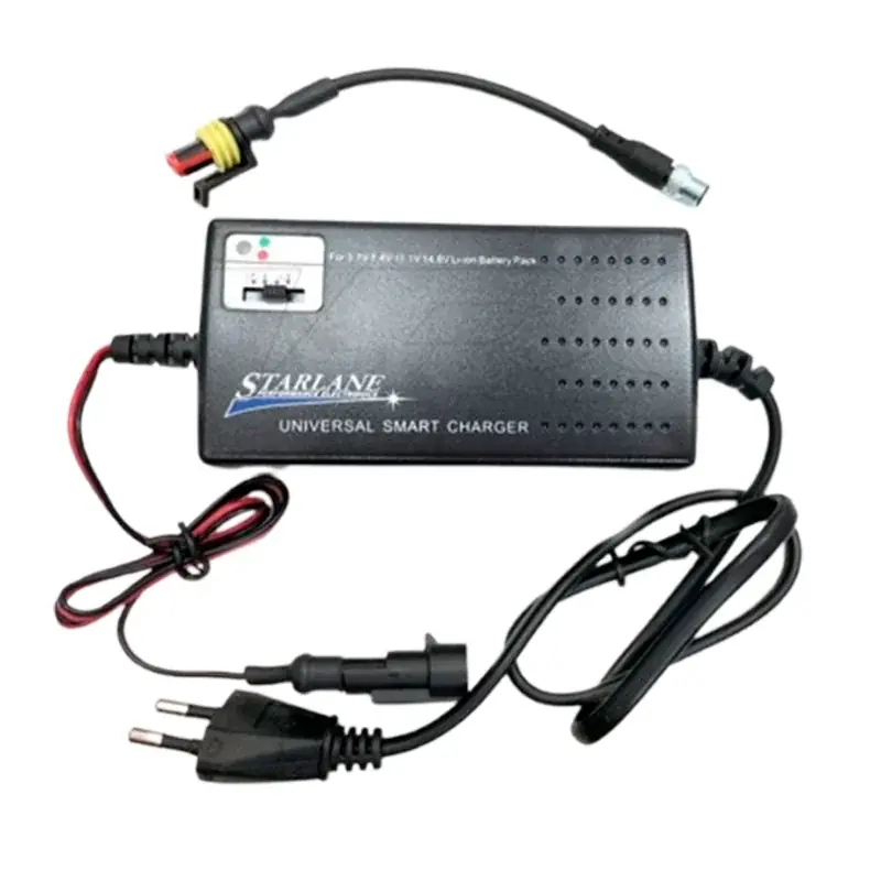 CARGADOR DE BATERÍAS STARLANE DE IONES DE LITIO MULTIVOLTAJE Kostenloser Versand