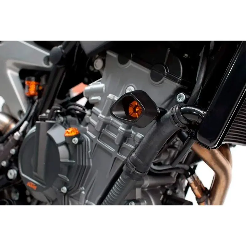 Protectores anti caída anti shock Street Defender EVOTECH para KTM 790 Duke Heißes Angebot