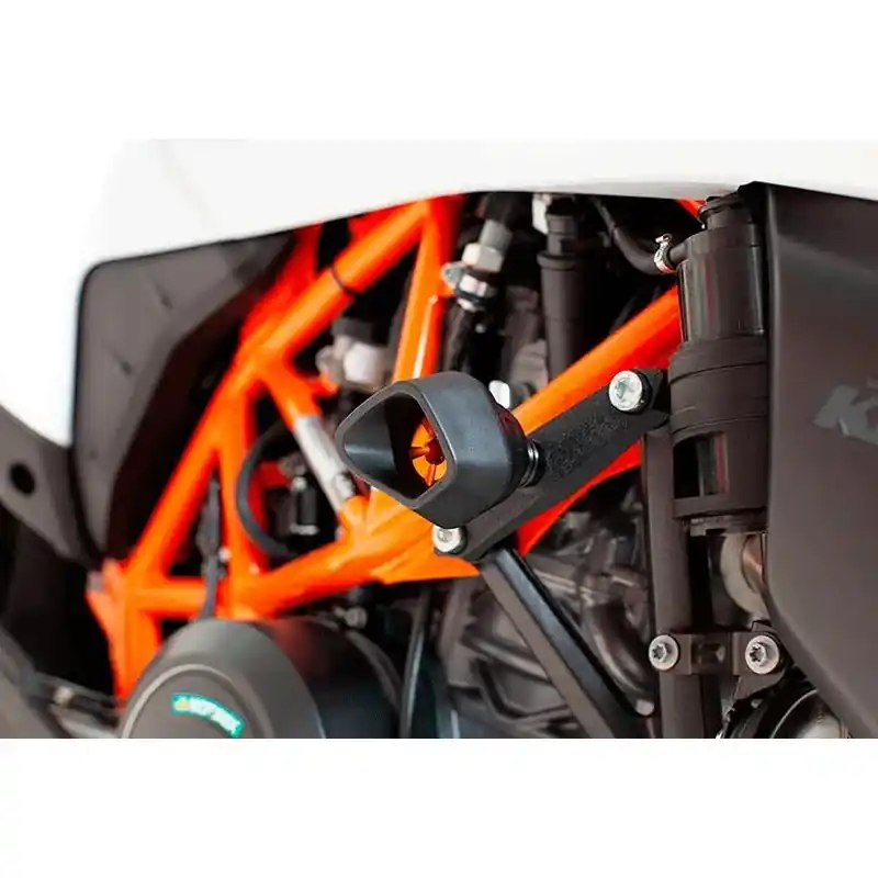 Schnäppchen Protectores anti caída anti shock Street Defender EVOTECH para KTM 690 SMC R 2019-2024 / Husqvarna 701 SM