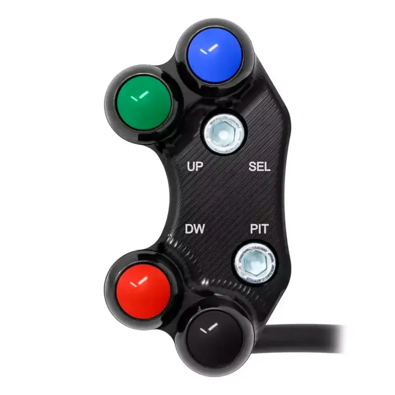 Mega-Angebot Interruptor de manillar izquierdo JETPRIME para KAWASAKI NINJA 400 / YAMAHA YZF-R3