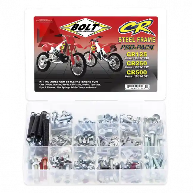 Bolt Pro Schrauben Kit Honda CR 125, 250, 500 1985-1998 Knallerangebot