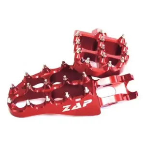 Zap E-Peg Fußrasten Rot für Honda CR CRF 125, 250, 450 2002- Günstig