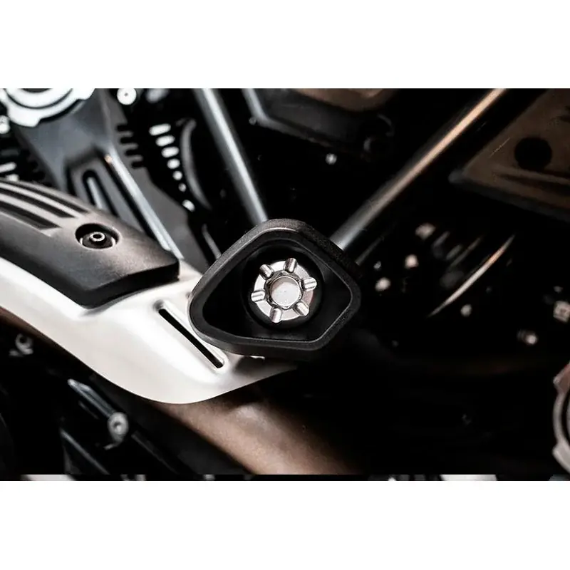 Mega-Angebot Protectores anti caída anti shock EVOTECH para Ducati Scrambler 800 Icon 2023-2024