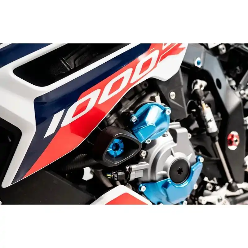 Protectores anti caída anti shock Street Defender EVOTECH para BMW M1000R 2023-2024 Top-Preis