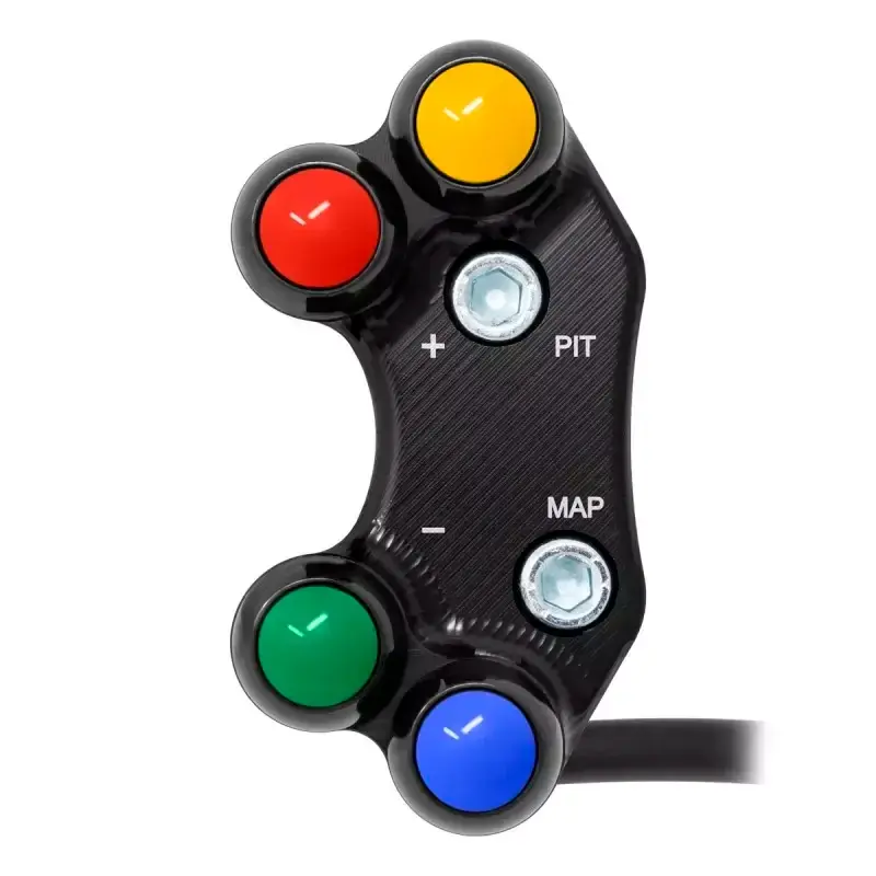 Heißes Angebot Interruptor de manillar izquierdo Racing para YAMAHA YZF-R6 RACE 2021-2024