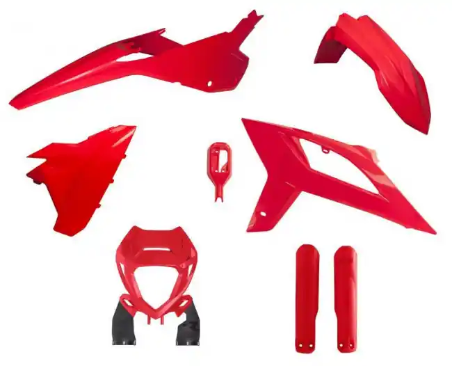 Online Kaufen Racetech Plastik Kit Rot Beta RR 125, 200, 250, 300, 350, 390, 430, 480 2020-2022