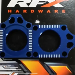 RFX Achsblöcke Blau Yamaha YZF 250/450 2014- Preis Gesenkt