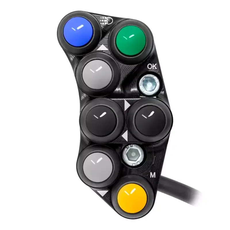 Nur Heute Interruptor de manillar izquierdo Racing para Triumph TIGER 900