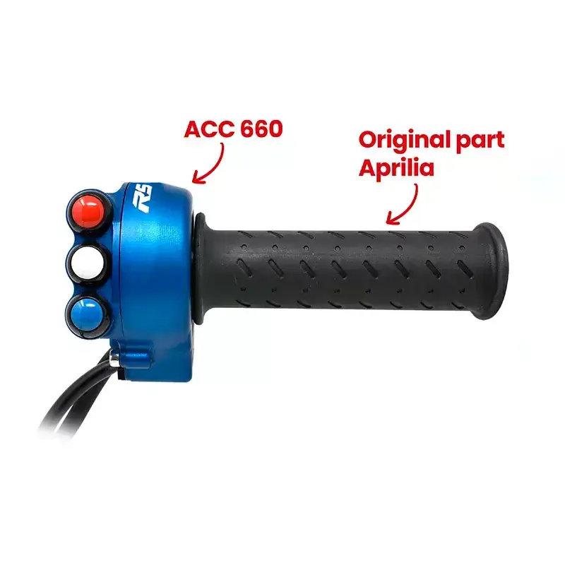 Top-Angebot Piña Acelerador JETPRIME TWIST GRIP AZUL APRILIA RS 660 / TUONO 660 2020-2021