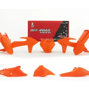 Racetech Plastik Kit Orange KTM SX, SXF 125, 150, 250, 350, 450 2019-2022 Nur Heute