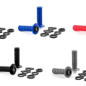 Begrenztes Angebot Aworkx Lock on Motorrad Griffe zum Schrauben Grau, Rot, Orange, Schwarz, Blau