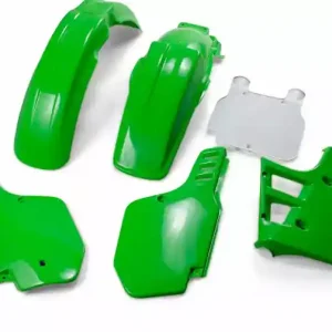 Saisonangebot UFO Plastik Kit Grün Kawasaki KX 125 1989