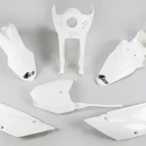 Preisknaller UFO Plastik Kit Kawasaki KLX 110 2010- Weiß
