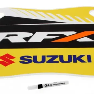 Angebot RFX Racing Pitboard Suzuki Gelb