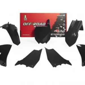 Schneller Versand Plastik Kit Schwarz Yamaha YZ 125, 250 2022-