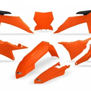 UFO Full Plastik Kit Orange für KTM SX, SXF 125, 150, 250, 350, 450 2023- Sonderangebot