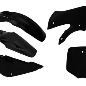 Racetech Plastik Kit Schwarz Kawasaki KX 65 2001- Wochenendangebot