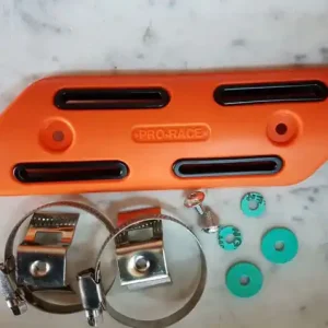 Sonderangebot Auspuff Hitzeschutz Orange