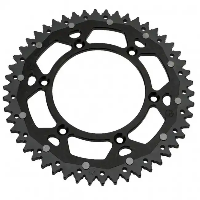 Dual Kettenrad Alu / Stahl Schwarz KTM SX 85 / Husqvarna TC 85 / GasGas MC 85 Aktuell