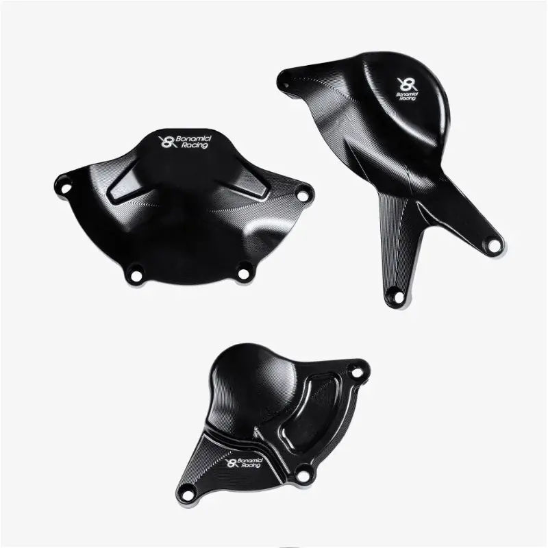 Neu TAPAS DE PROTECCION DE MOTOR BONAMICI RACING SUZUKI GSX-R 1000 2017-2025