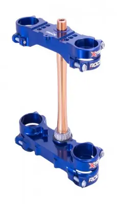 Top-Preis Xtrig ROCS Tech Gabelbrücke Yamaha YZF 250 2024- / 450 2023- Blau